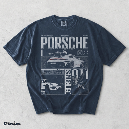 porsche - Denim mockup