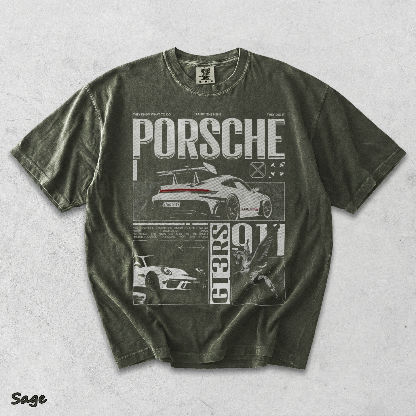 porsche - Sage mockup