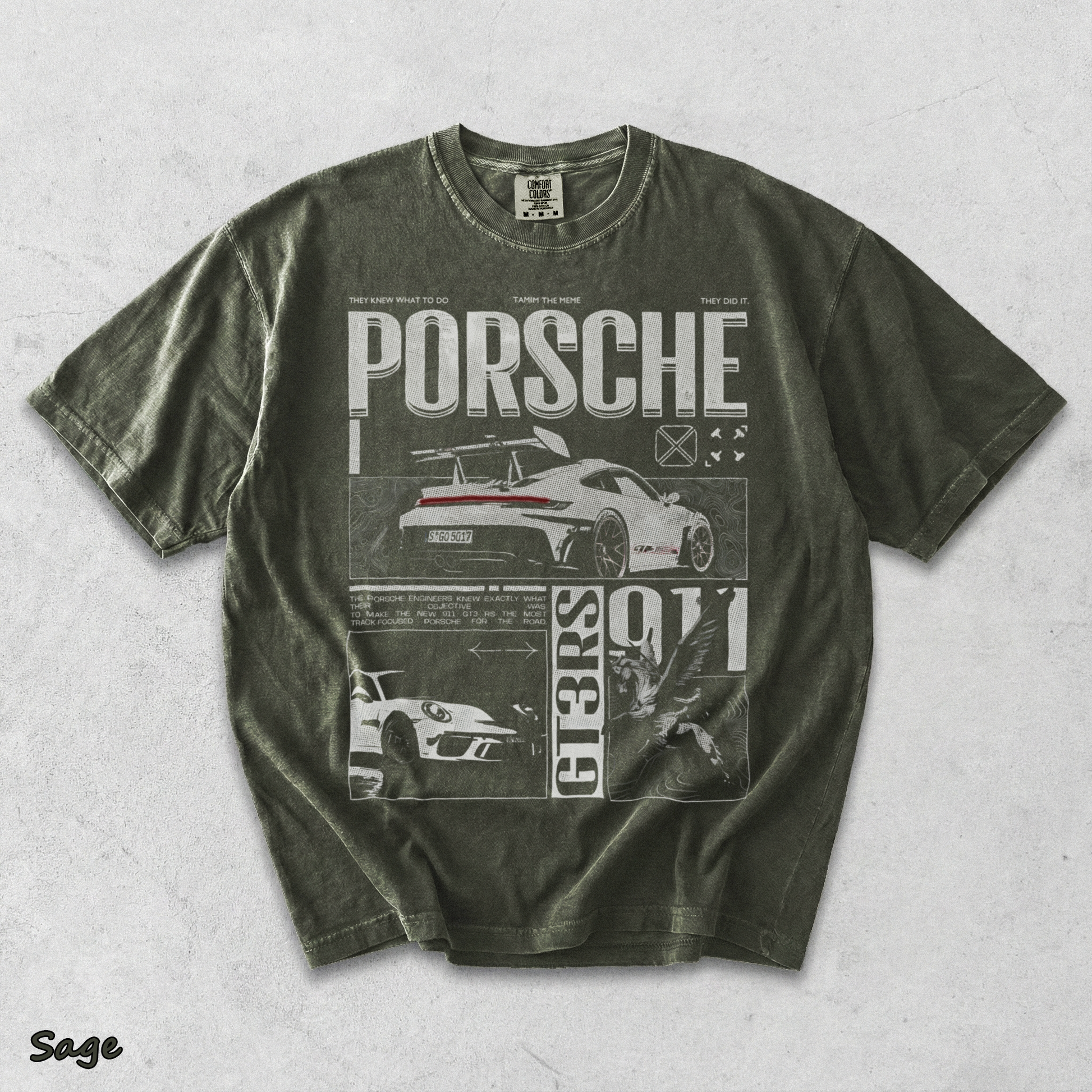 porsche - Sage mockup