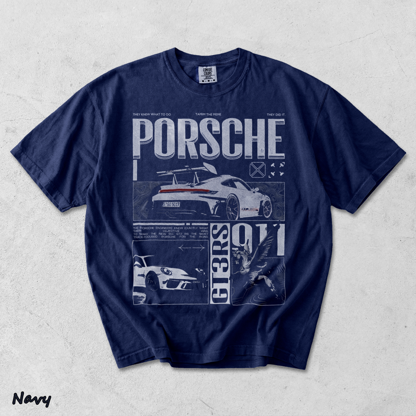 porsche - True Navy mockup