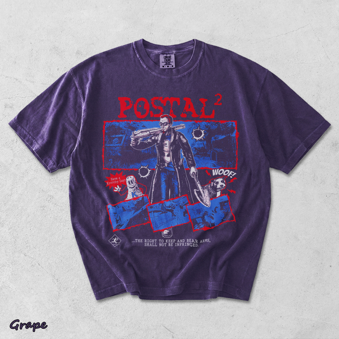 Postal 2 - Grape mockup