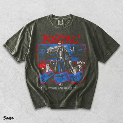Postal 2 - Sage mockup