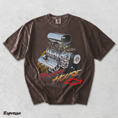 Power House back - Espresso mockup