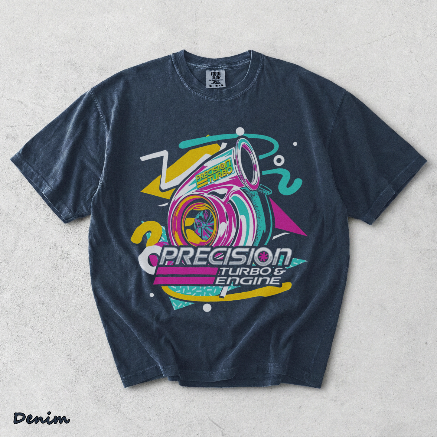 Precision Turbo Sport - Denim mockup