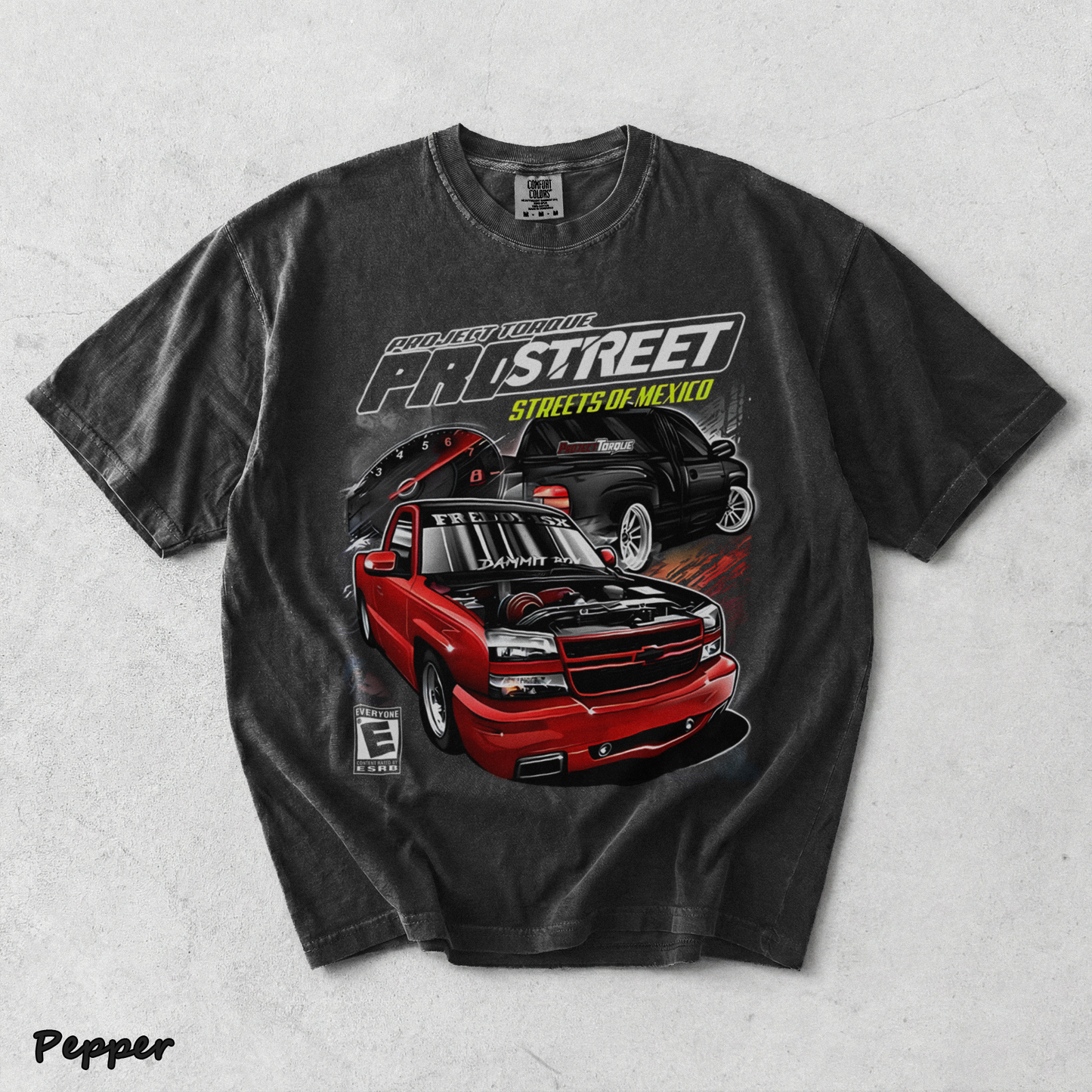 PROSTREET T-SHIRT - Pepper mockup