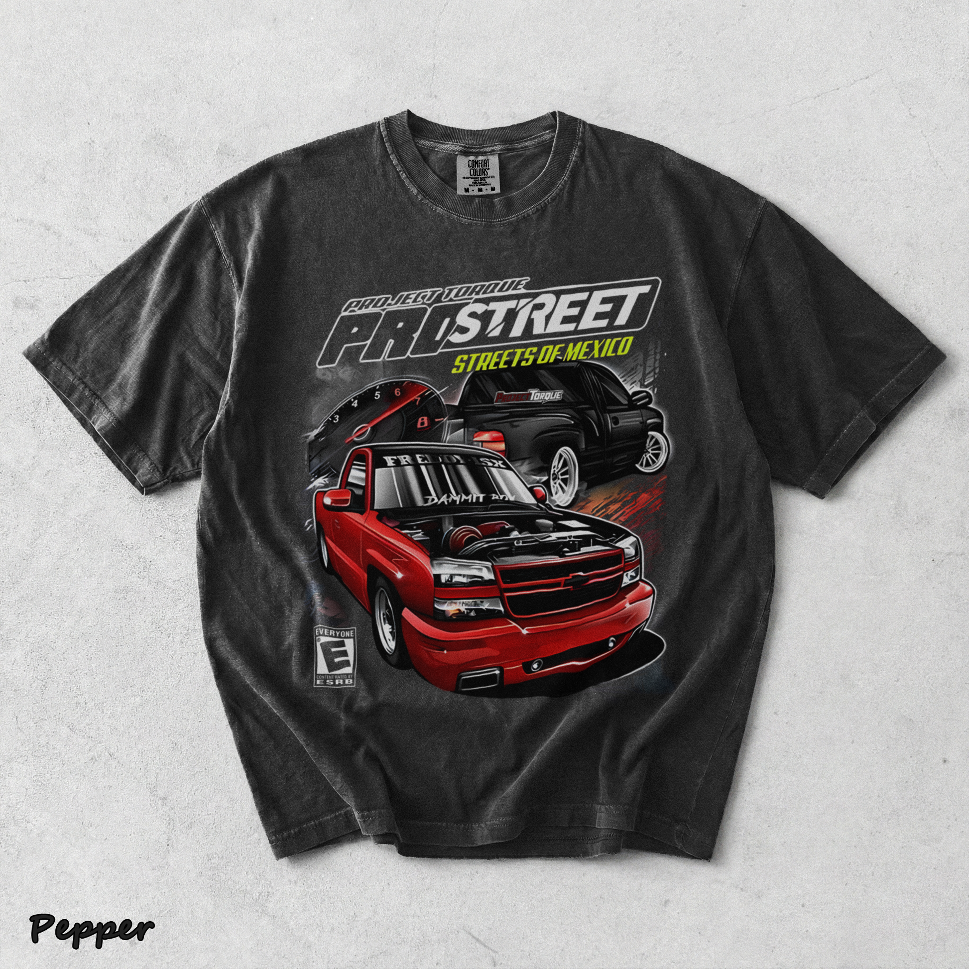 PROSTREET T-SHIRT - Pepper mockup