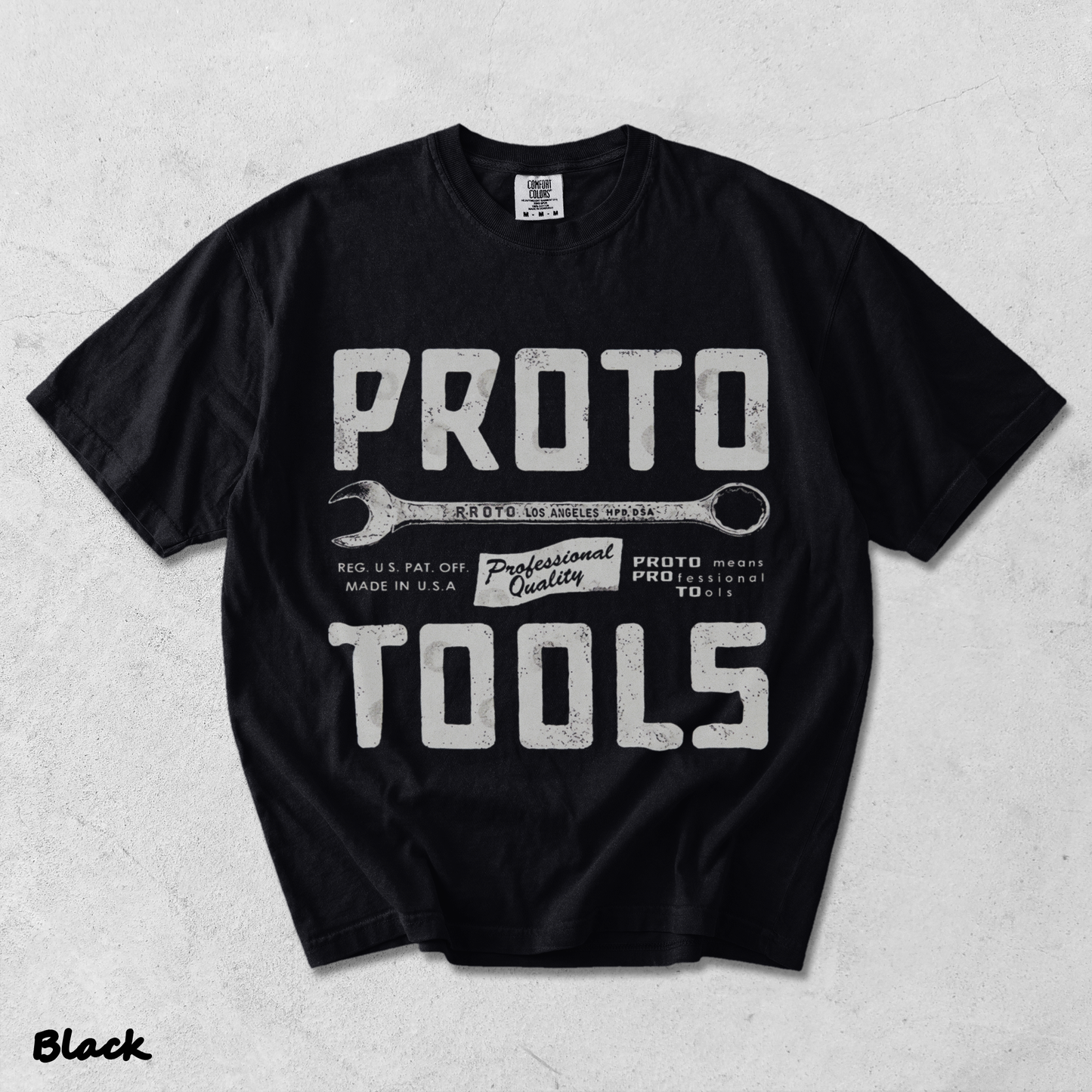 Proto Tools - Black mockup