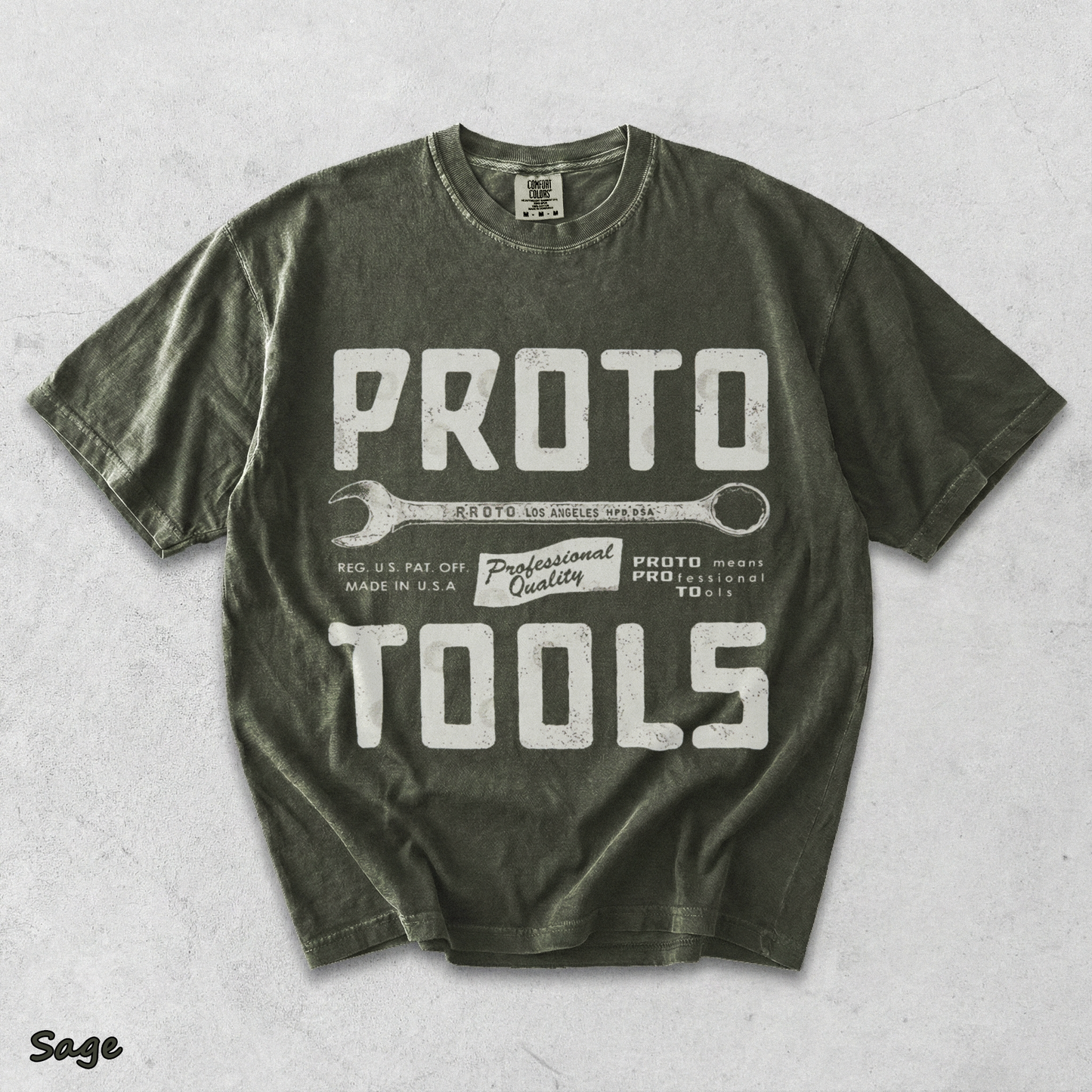 Proto Tools - Sage mockup