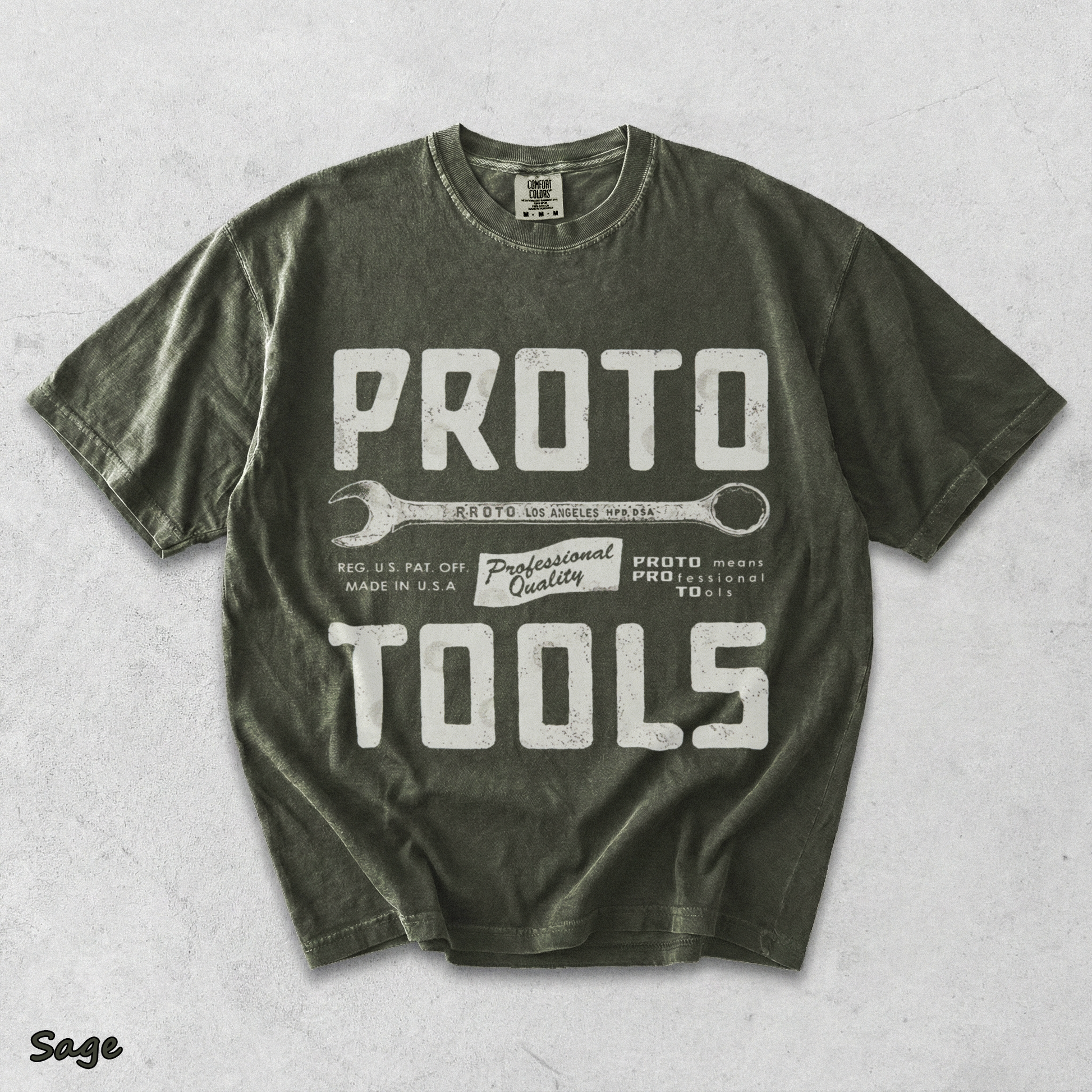 Proto Tools - Sage mockup
