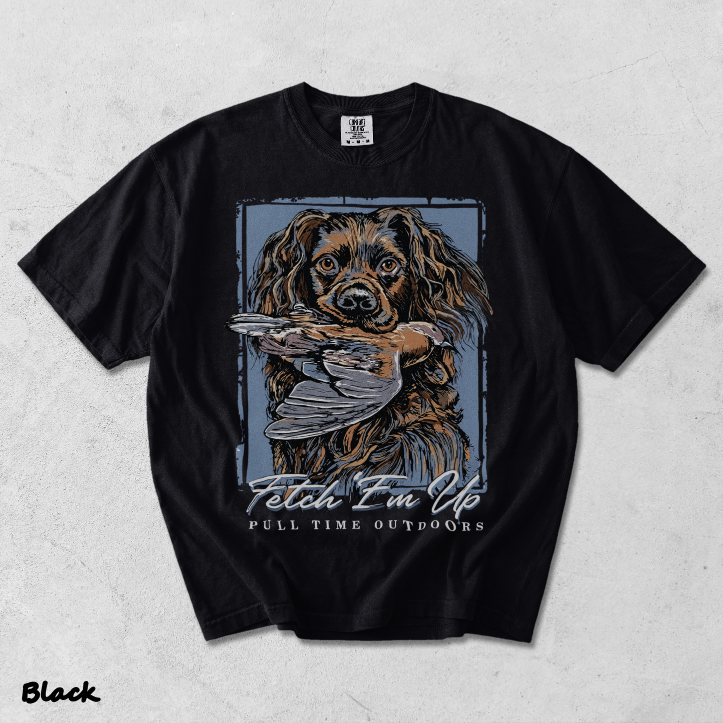 Pull Time Outdoors 2 - Black mockup
