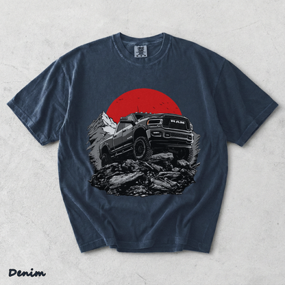Ram Pickup Truck - Denim mockup