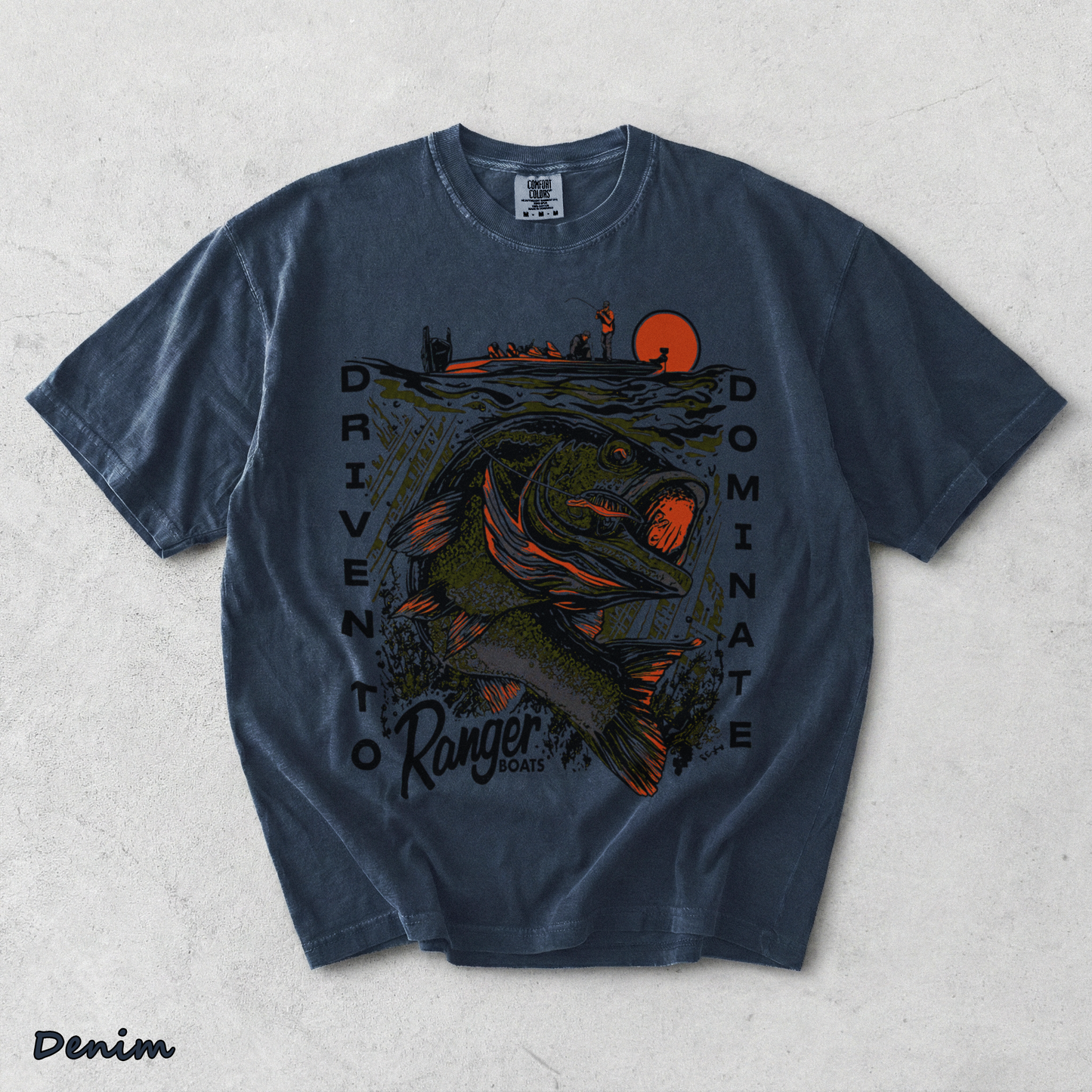 Ranger Boats - Denim mockup