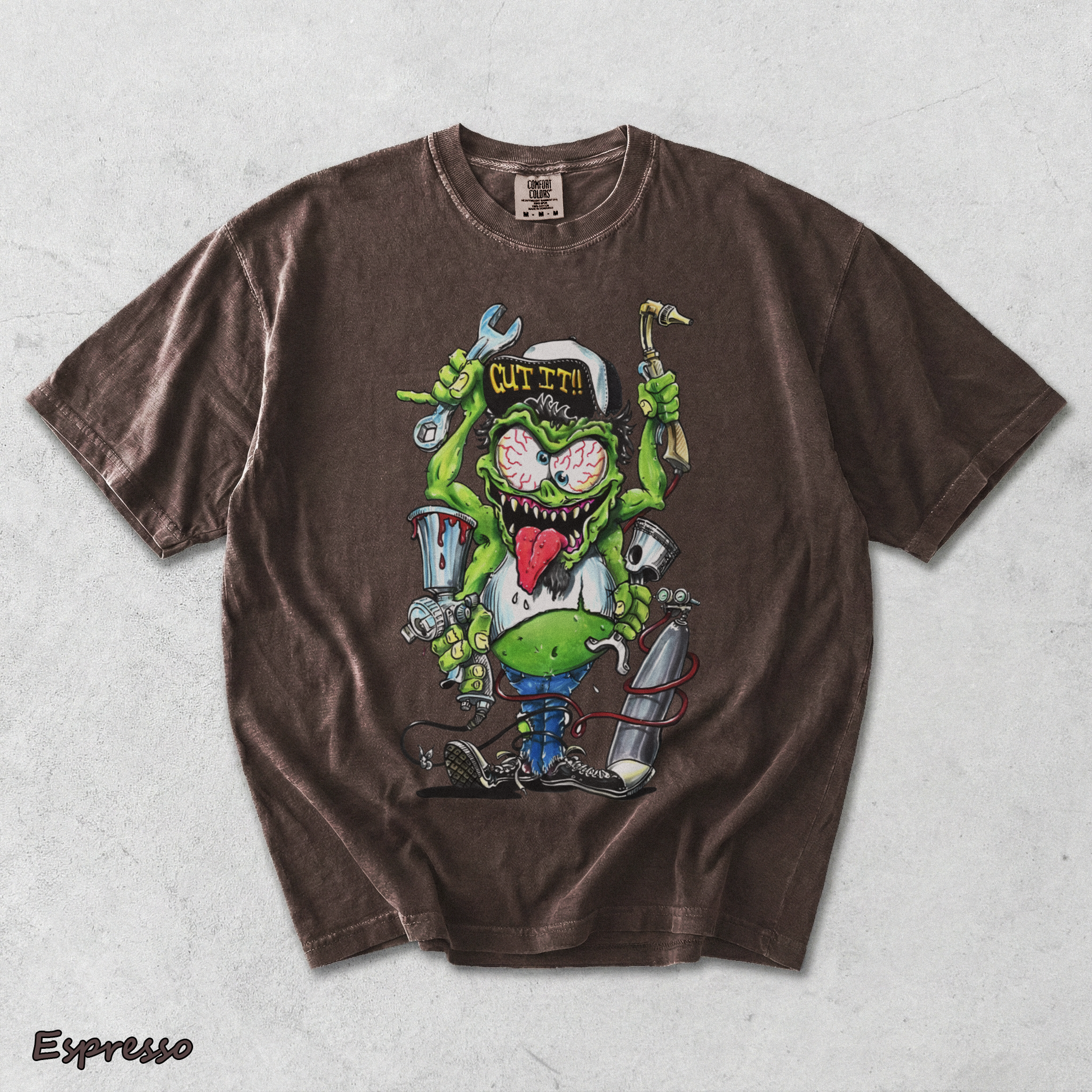 Rat Fink  back - Espresso mockup