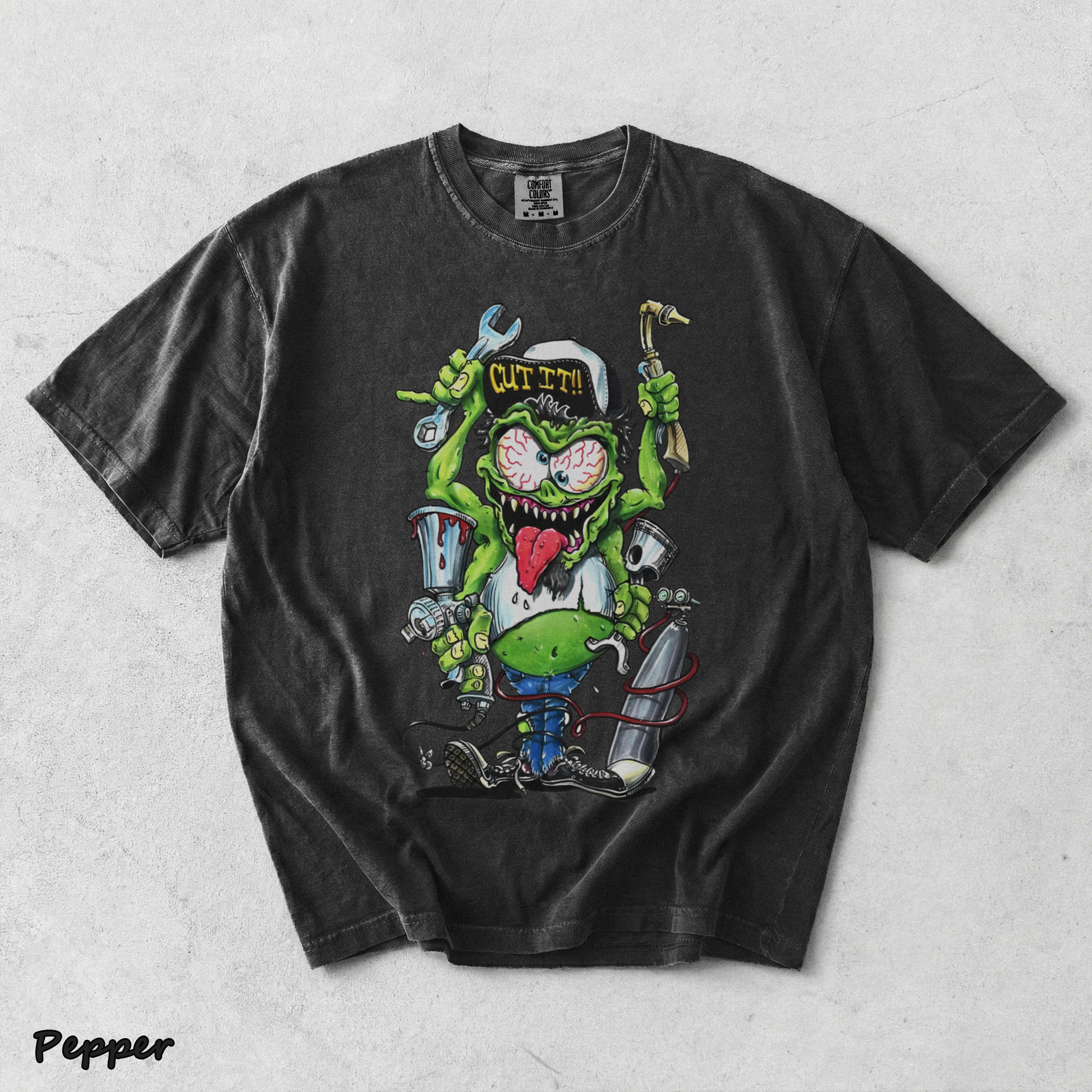 Rat Fink  back - Pepper mockup