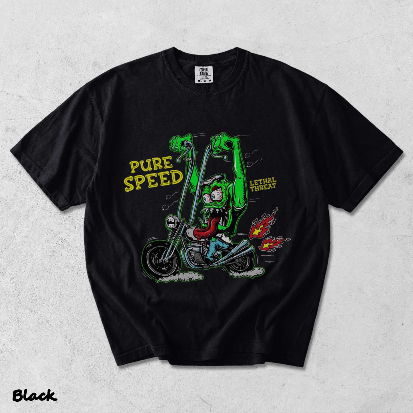 Rat Fink Chopper - Black mockup