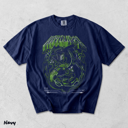 Rayquaza Shiny Pocket T-shirt back - True Navy mockup