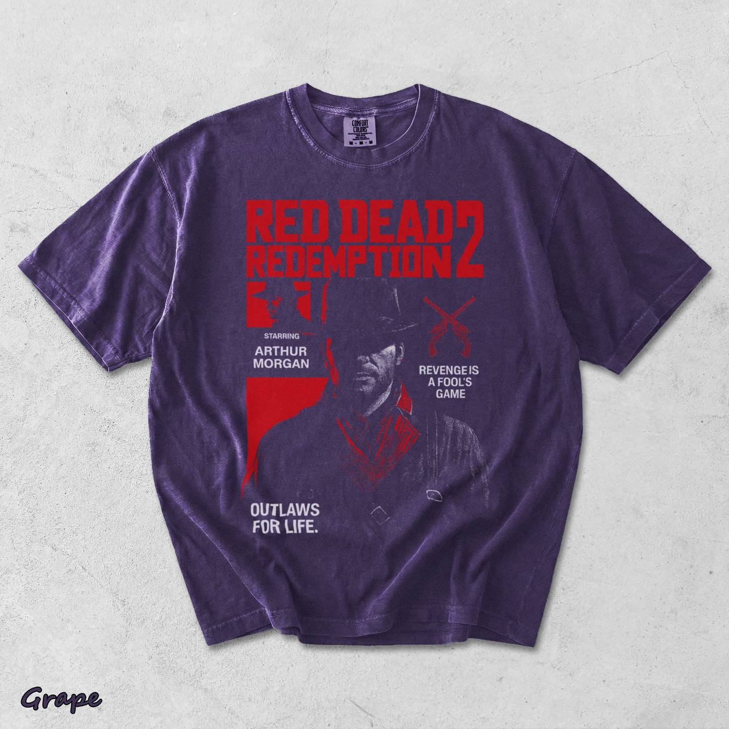 Red Dead - Grape mockup