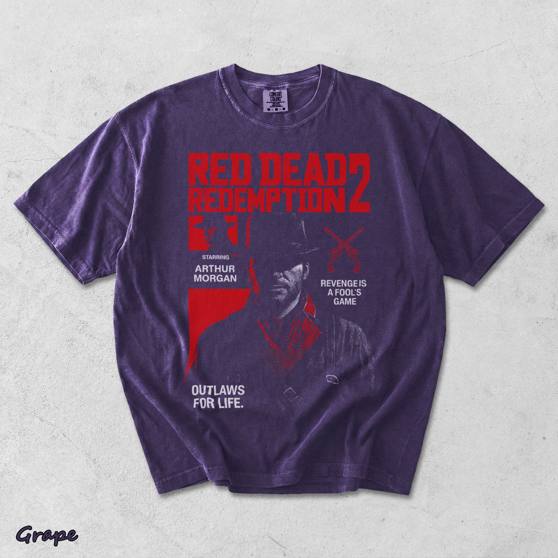 Red Dead - Grape mockup