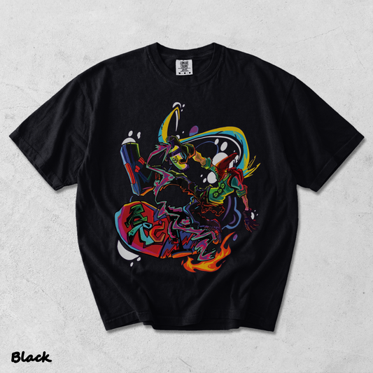 Red From Bomb - Black mockup