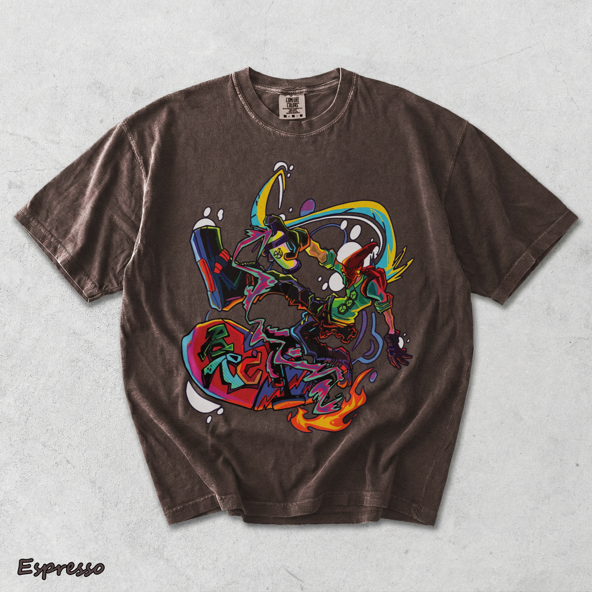 Red From Bomb - Espresso mockup