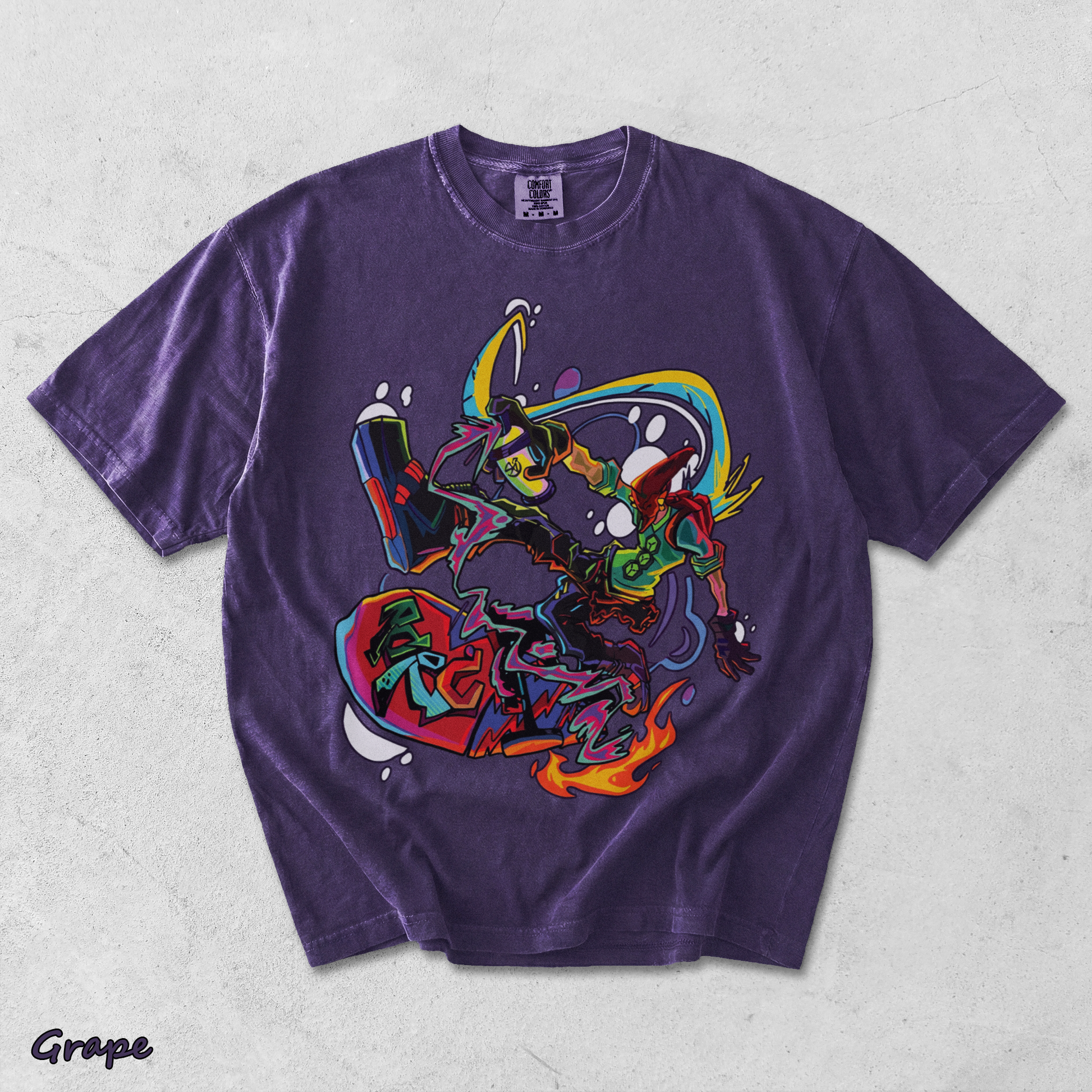 Red From Bomb - Grape mockup