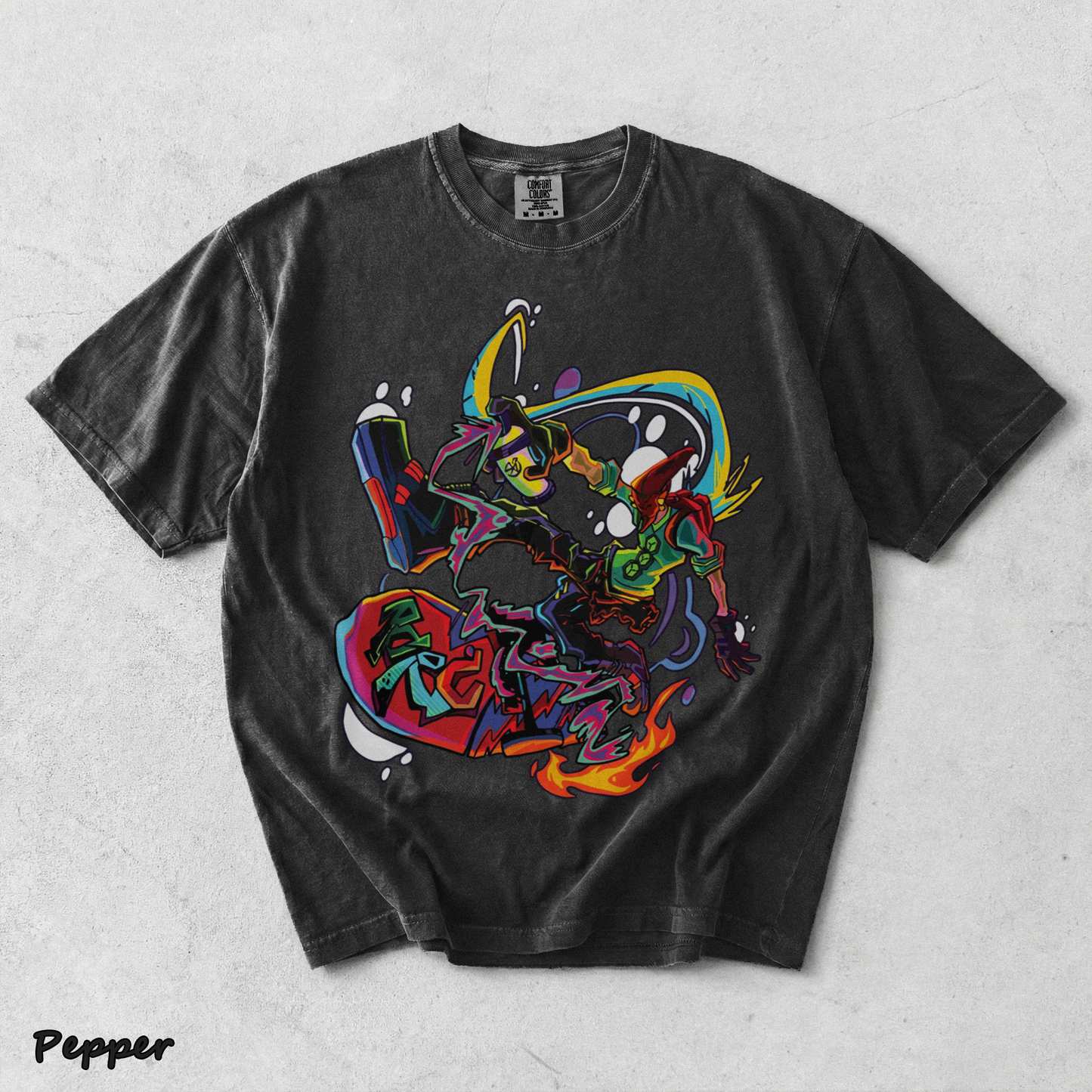 Red From Bomb - Pepper mockup