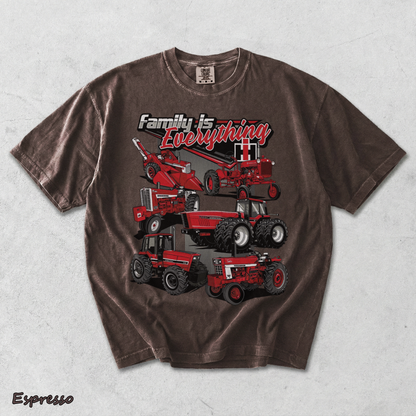 Red Power Runs In The Family - Espresso mockup