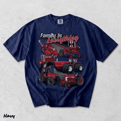 Red Power Runs In The Family - True Navy mockup