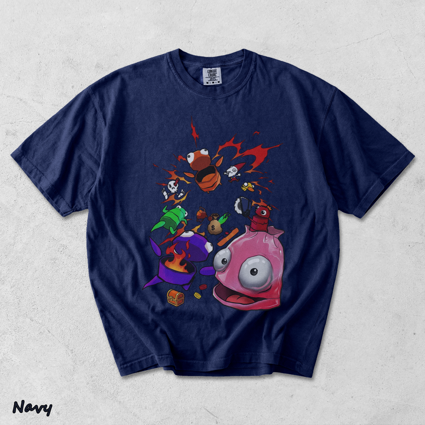 R.E.P.O 2 - True Navy mockup