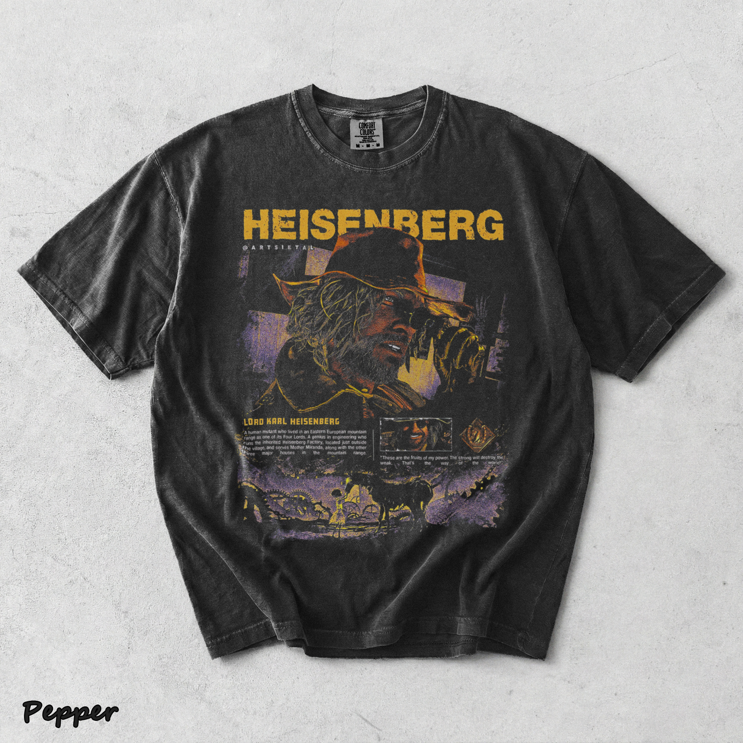 Resident Evil VIII - Heisenberg - Pepper mockup