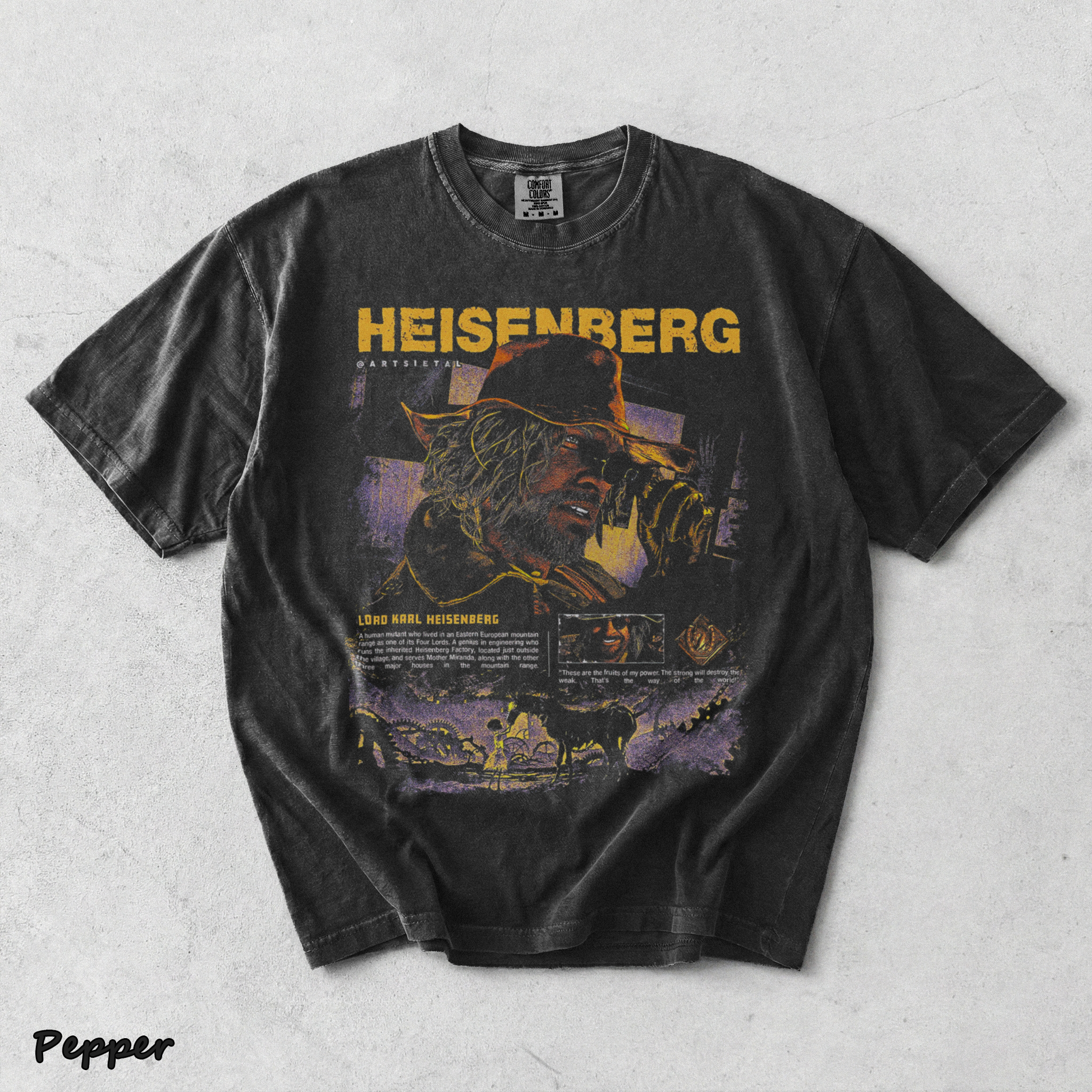 Resident Evil VIII - Heisenberg - Pepper mockup