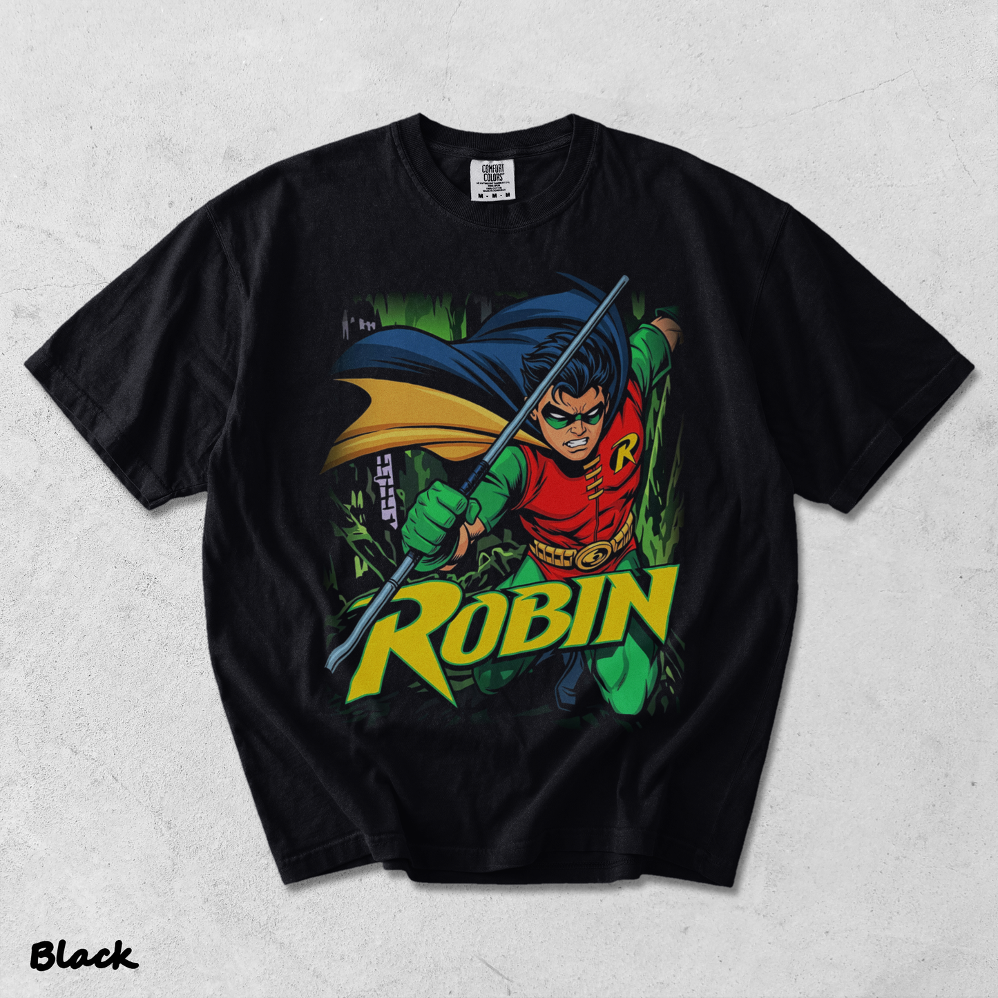 Robin - Black mockup