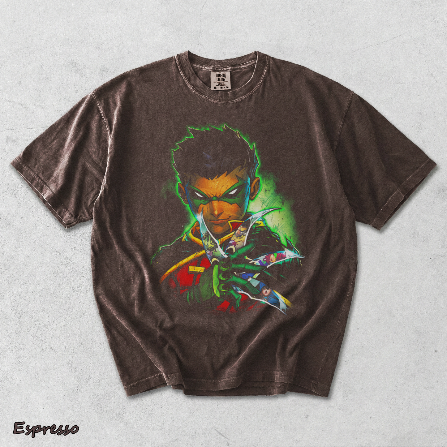 Robin Front - Espresso mockup