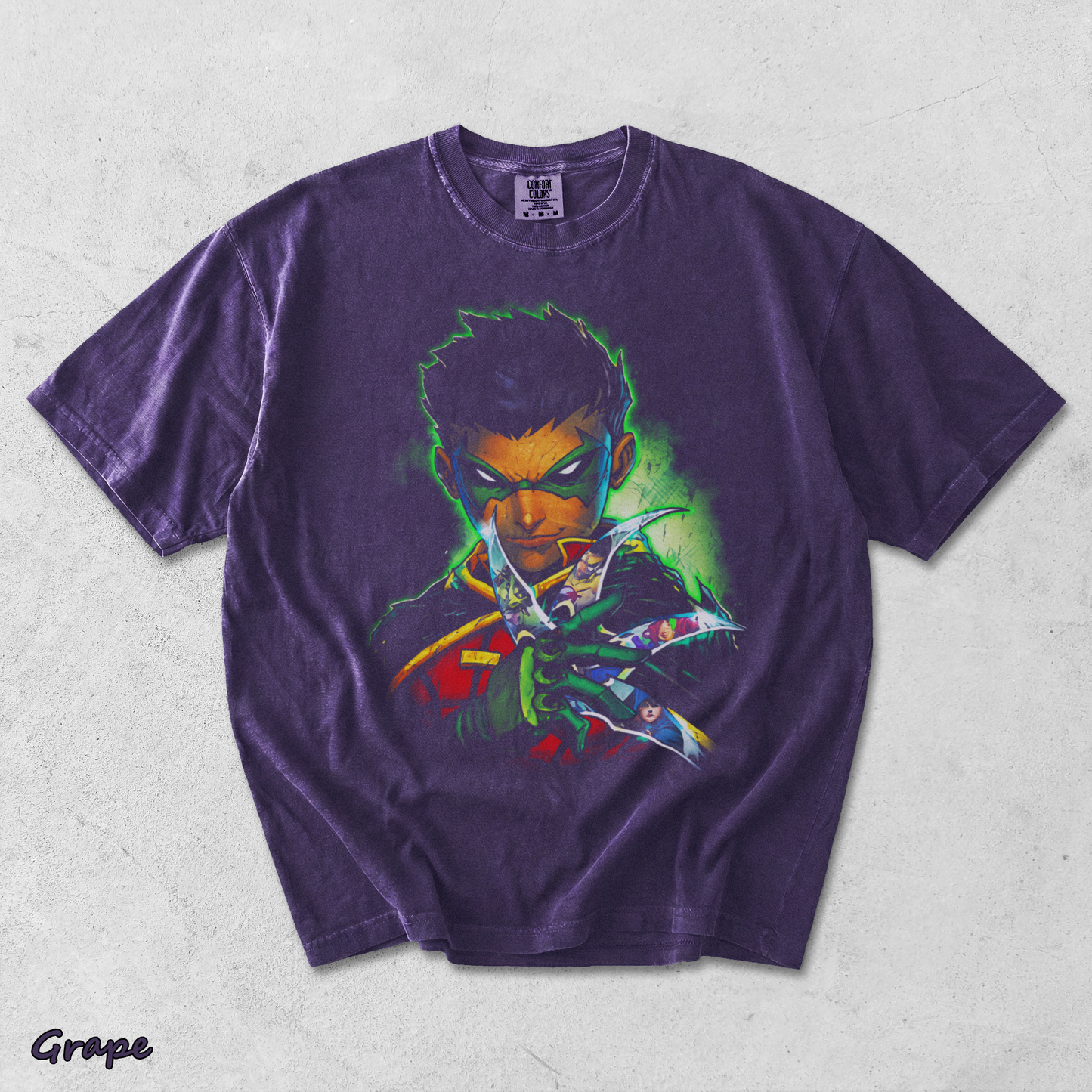 Robin Front - Grape mockup