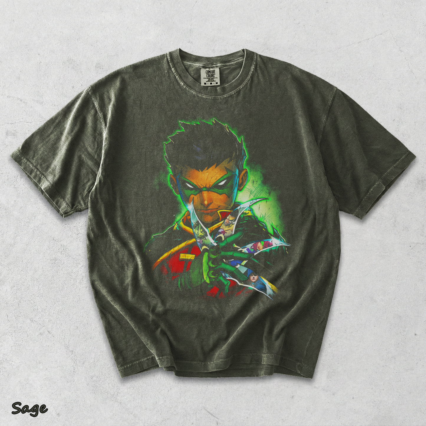 Robin Front - Sage mockup