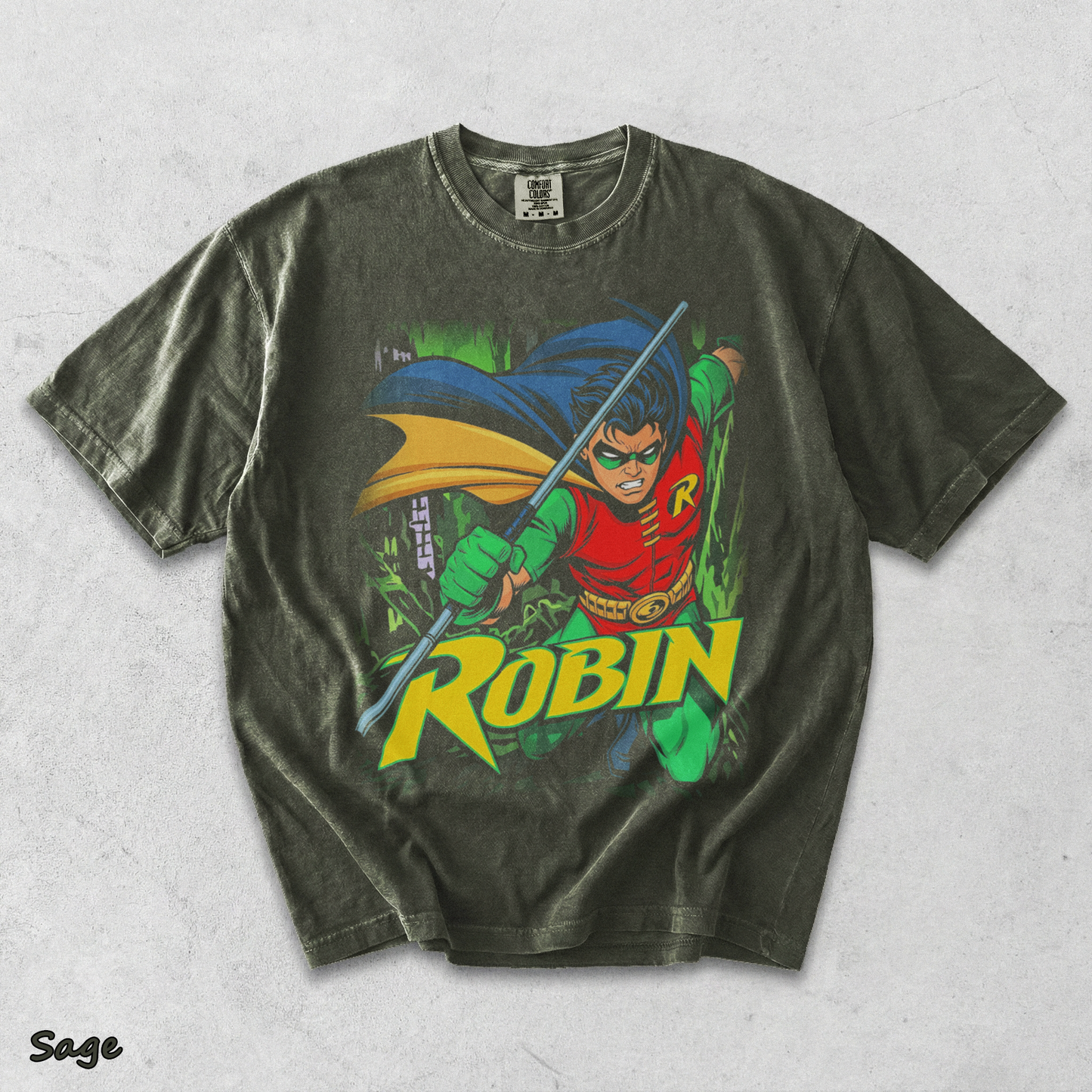 Robin - Sage mockup