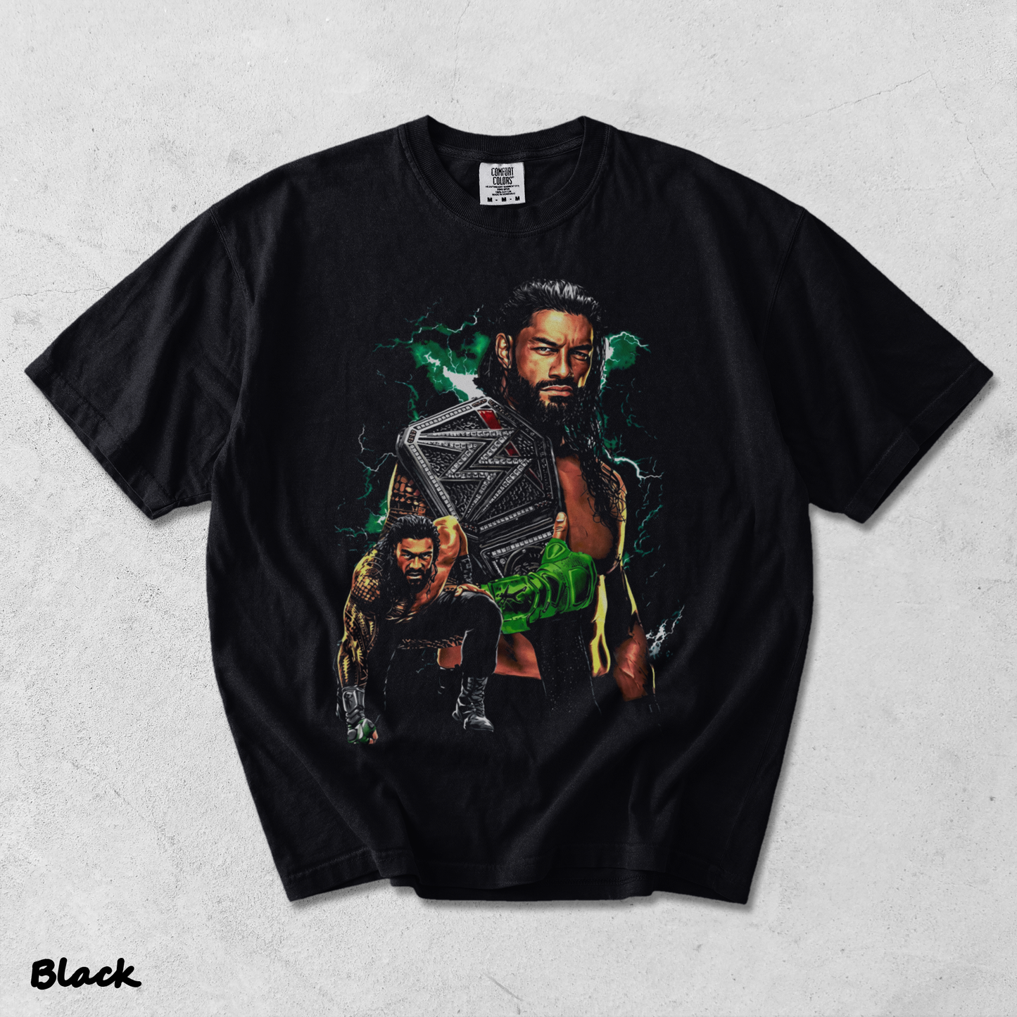 Roman Reigns 2 - Black mockup