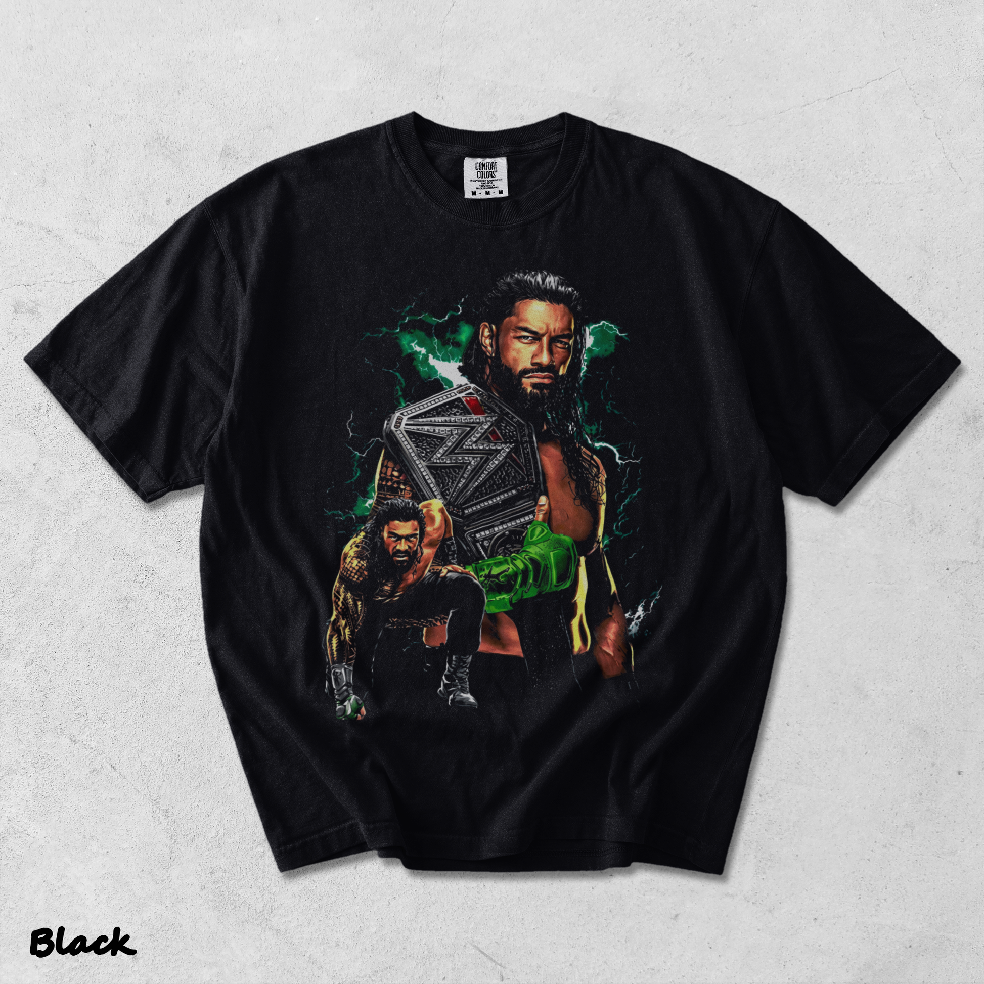 Roman Reigns 2 - Black mockup
