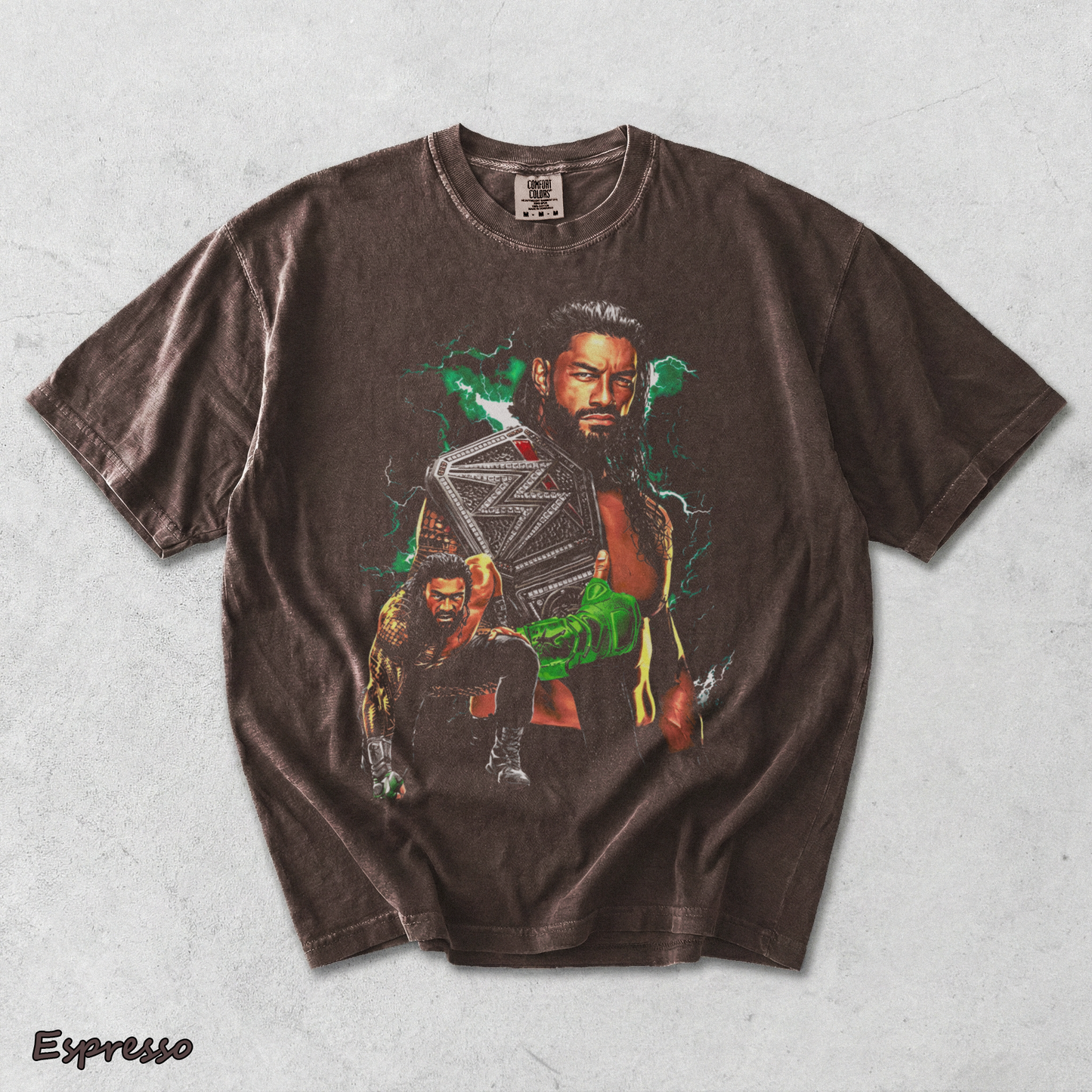 Roman Reigns 2 - Espresso mockup