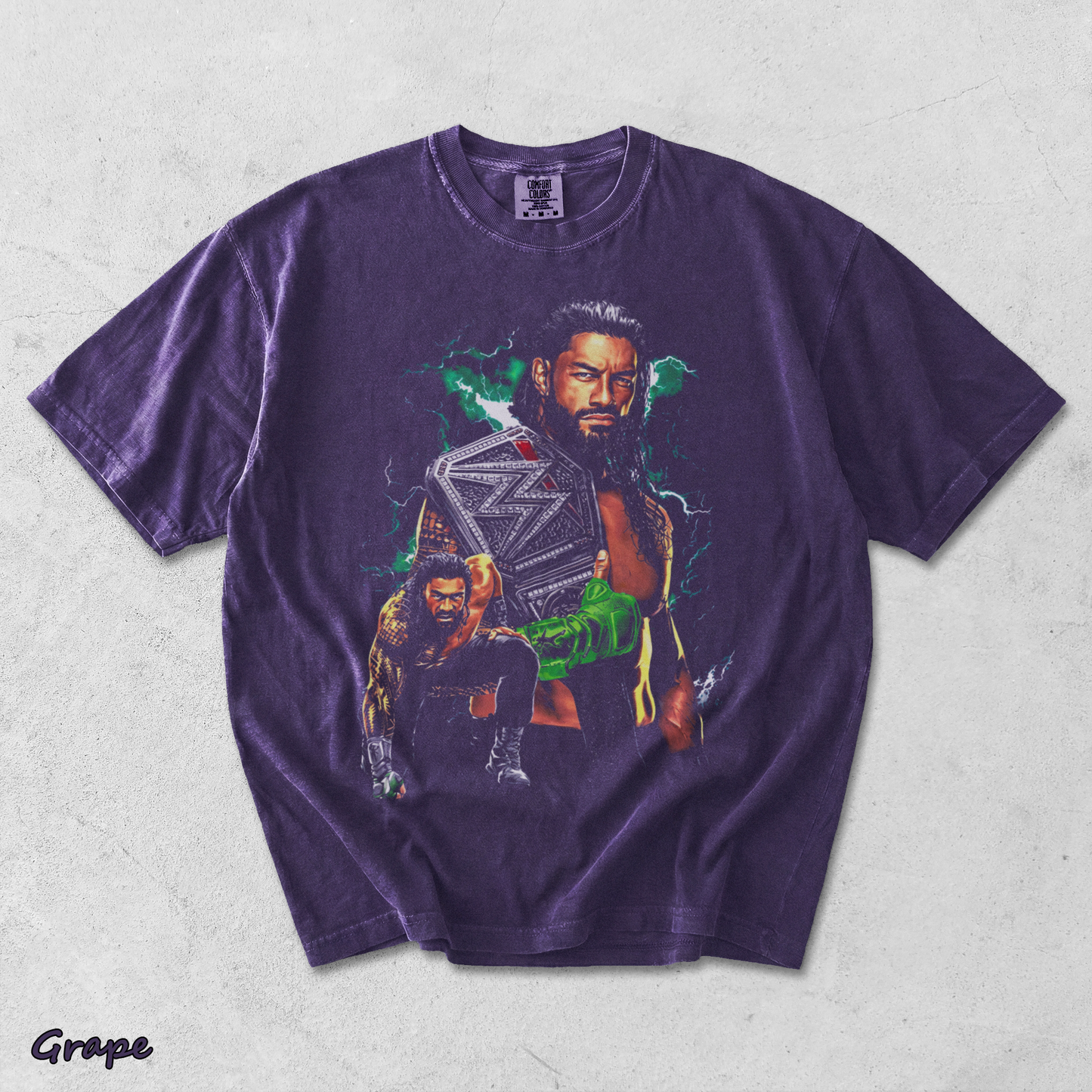 Roman Reigns 2 - Grape mockup