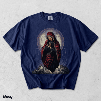 Sacred Heart Virgin Mary - True Navy mockup