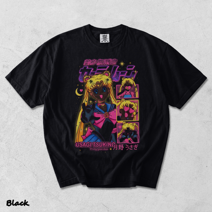 Sailor Moon Usagi Tsukino Anime - Black mockup