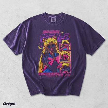 Sailor Moon Usagi Tsukino Anime - Grape mockup