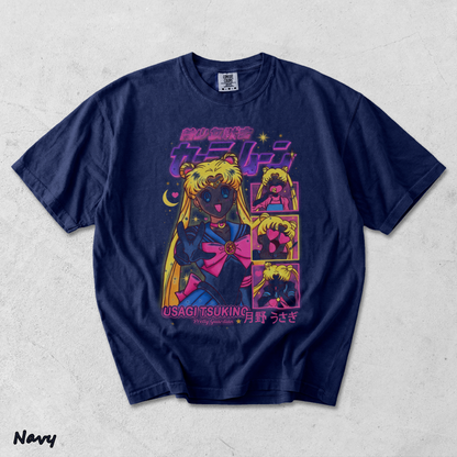 Sailor Moon Usagi Tsukino Anime - True Navy mockup