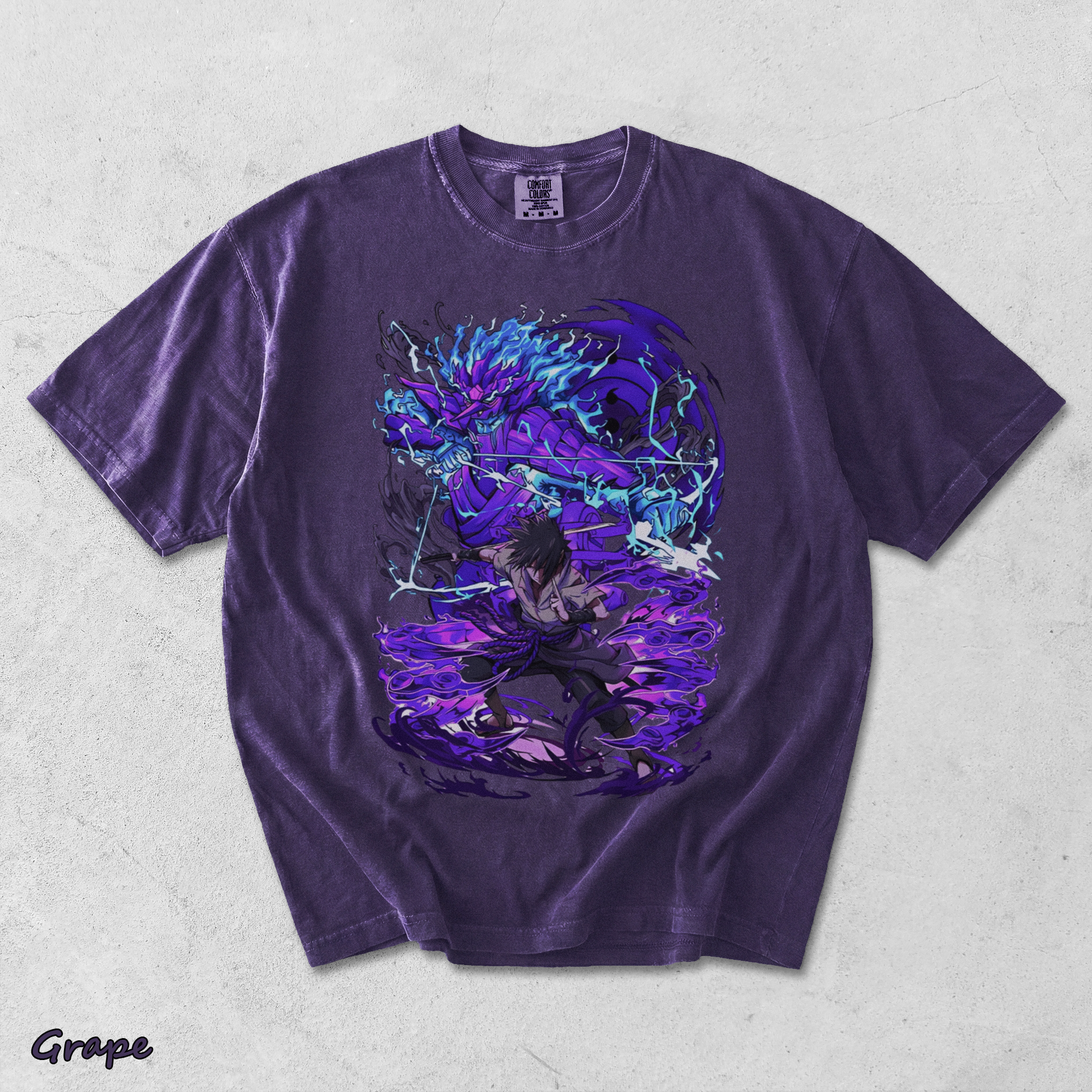 Sasuke Uchiha - Grape mockup