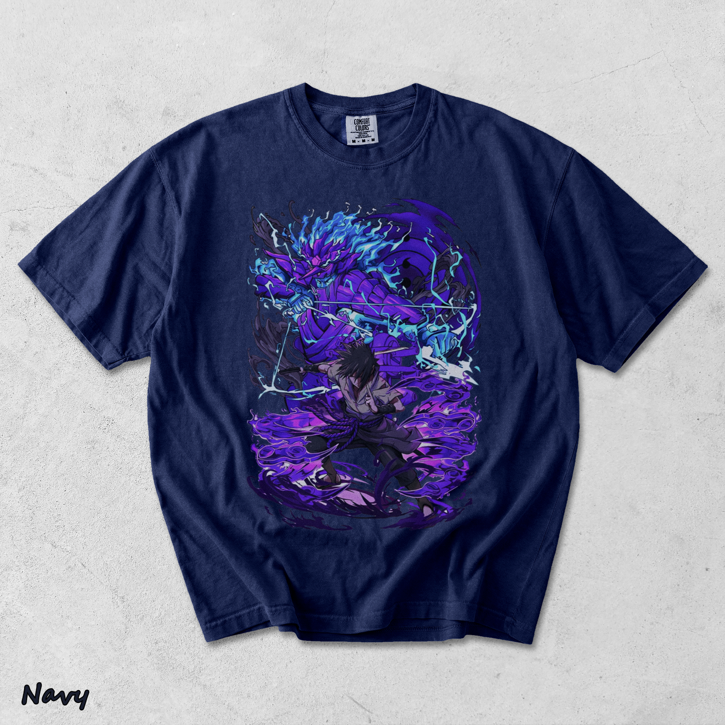 Sasuke Uchiha - True Navy mockup