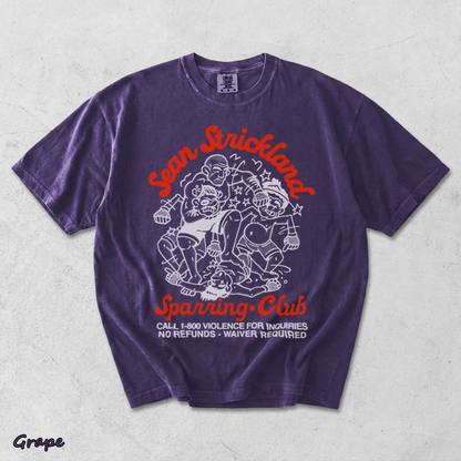 Sean Strickland Sparring Club Black - Grape mockup