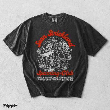 Sean Strickland Sparring Club Black - Pepper mockup