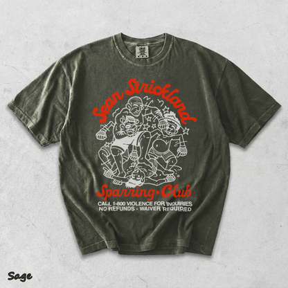 Sean Strickland Sparring Club Black - Sage mockup
