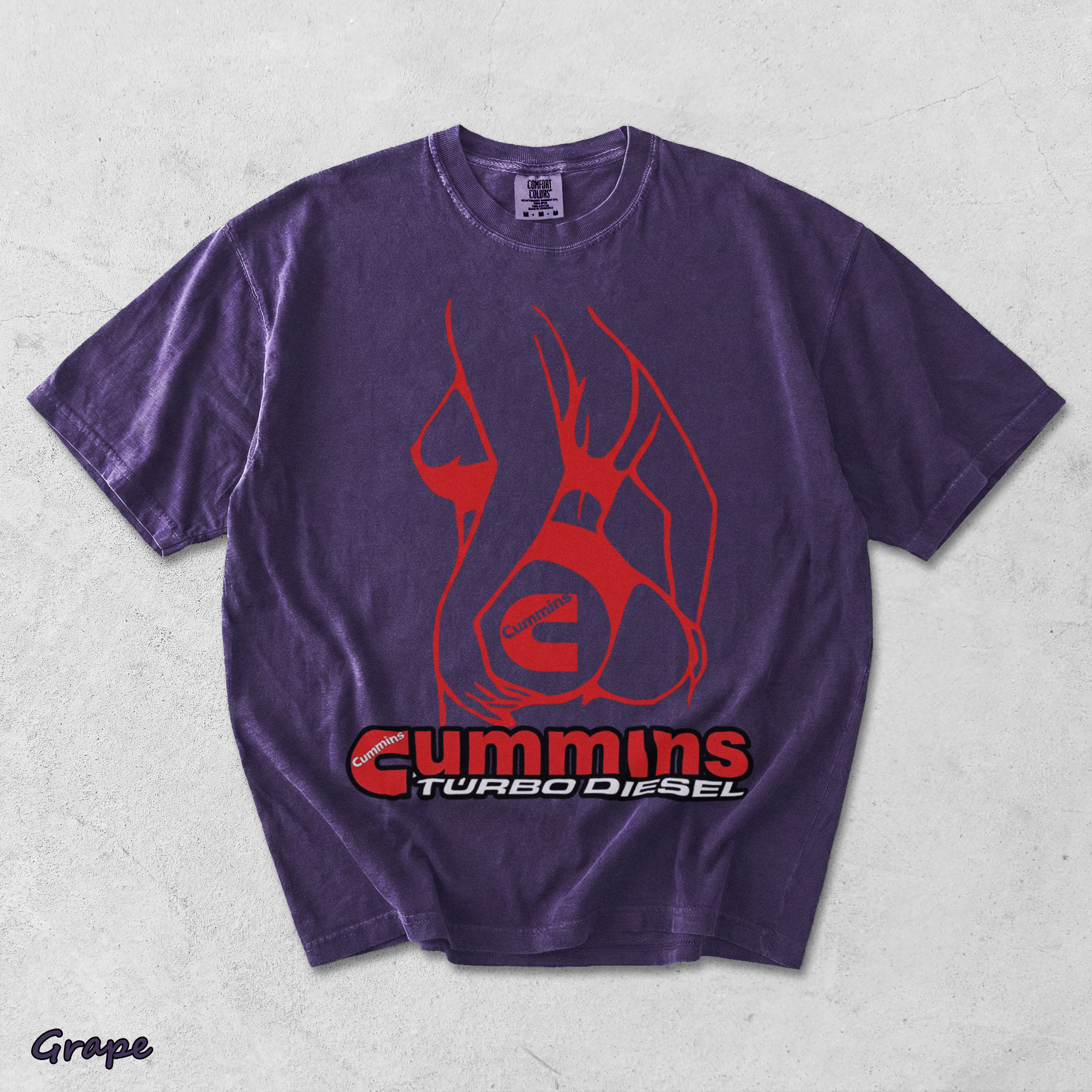 Sexy Lady Cummins Turbo Diesel - Grape mockup